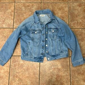 Madewell Women's Jean Jacket Size Medium